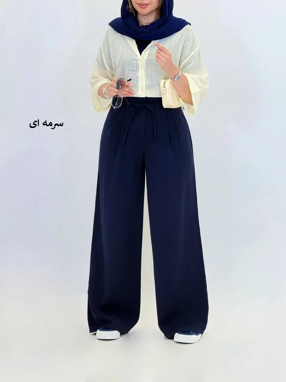 6951-شلوار فول بگ هرمس